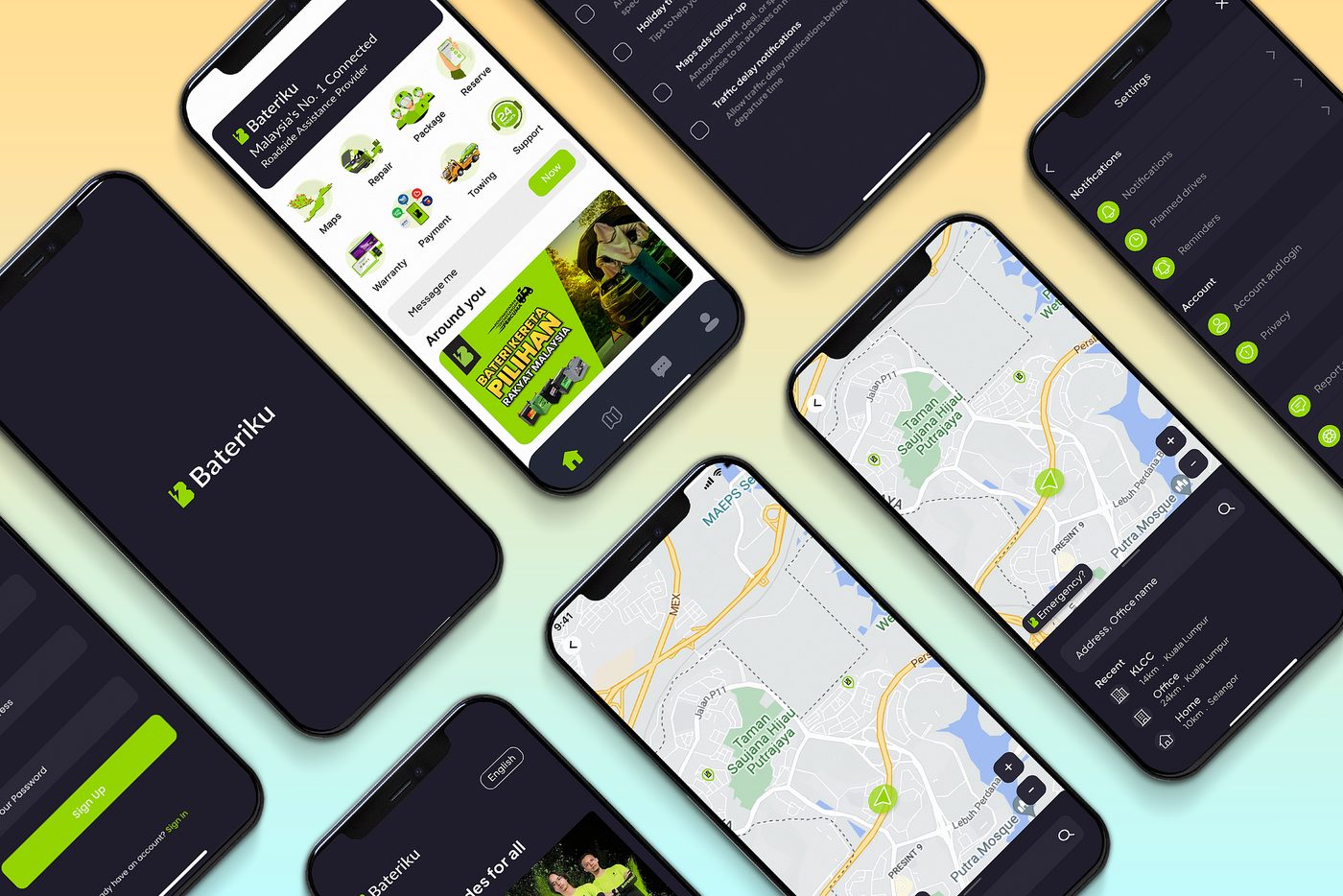 Bateriku App preview